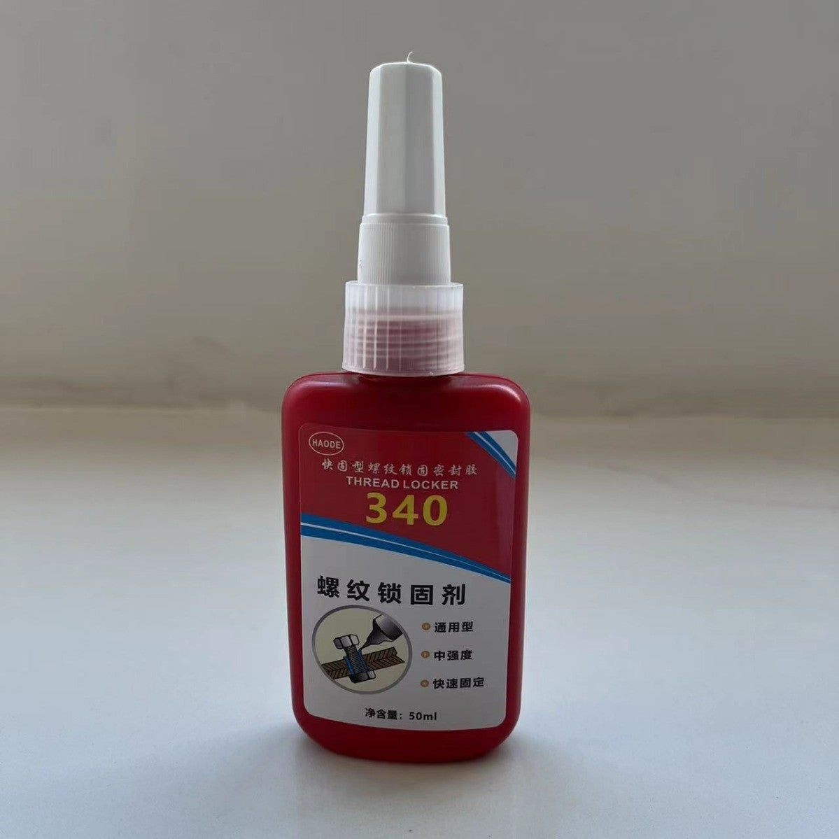 Anti-loosening Universal Rose Plastic National 340 Metal Tight Transparent 340 Thread Locking Adhesive 340 Anaerobic Glue