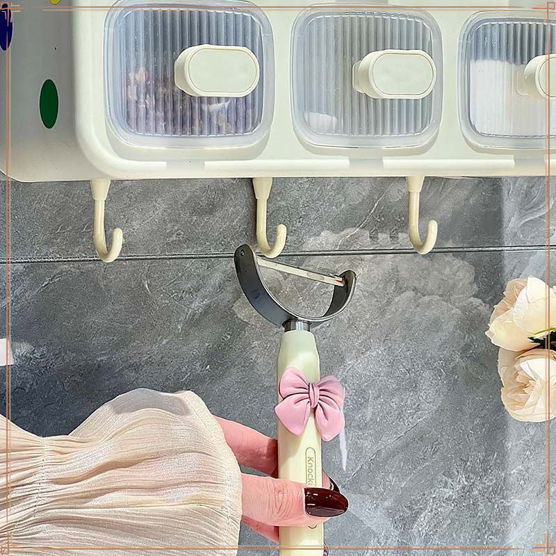 Kitchen wall seasoning box 2025 new high-end integrated multi-grid kitchen sealed drawer seasoning combination