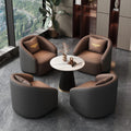 Nordic style commercial reception sofa, beauty salon leisure lounge sofa, hotel lobby casual sofa table and chair set