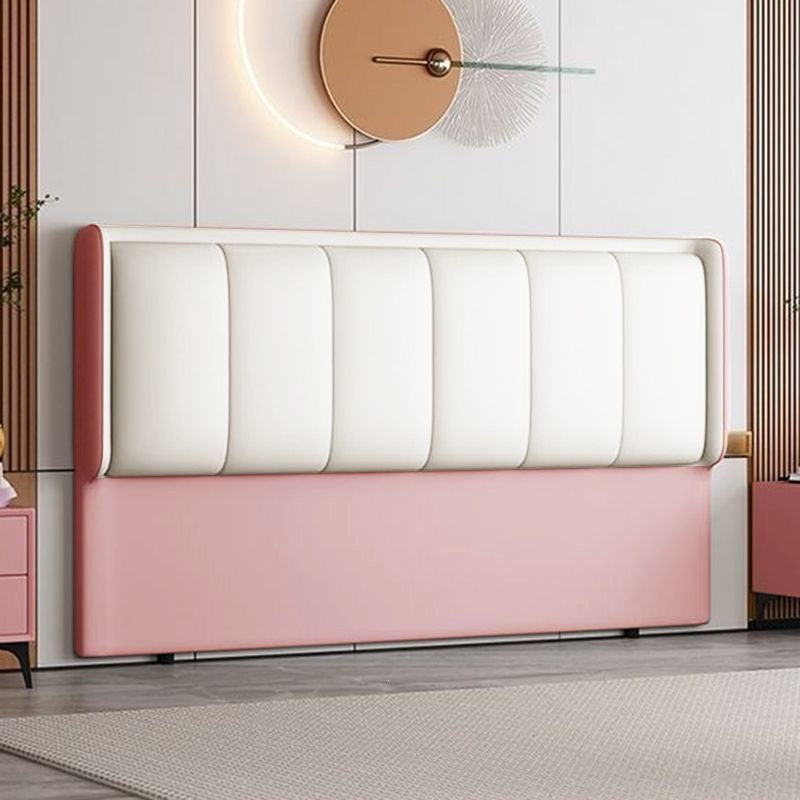 Soft-packed headboard, light luxury, simple, thickened floor-standing headboard, technical cloth, bedroom, for home, solid wood back panel, wholesale headboard