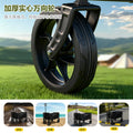 Camping cart push-pull all-in-one kids reclining outdoor foldable picnic camp cart camping trailer stall large