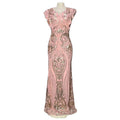 Special offer: european & american fashion sexy sequin maxi dress - solid color, elegant, luxurious wedding, prom, and evening gown
