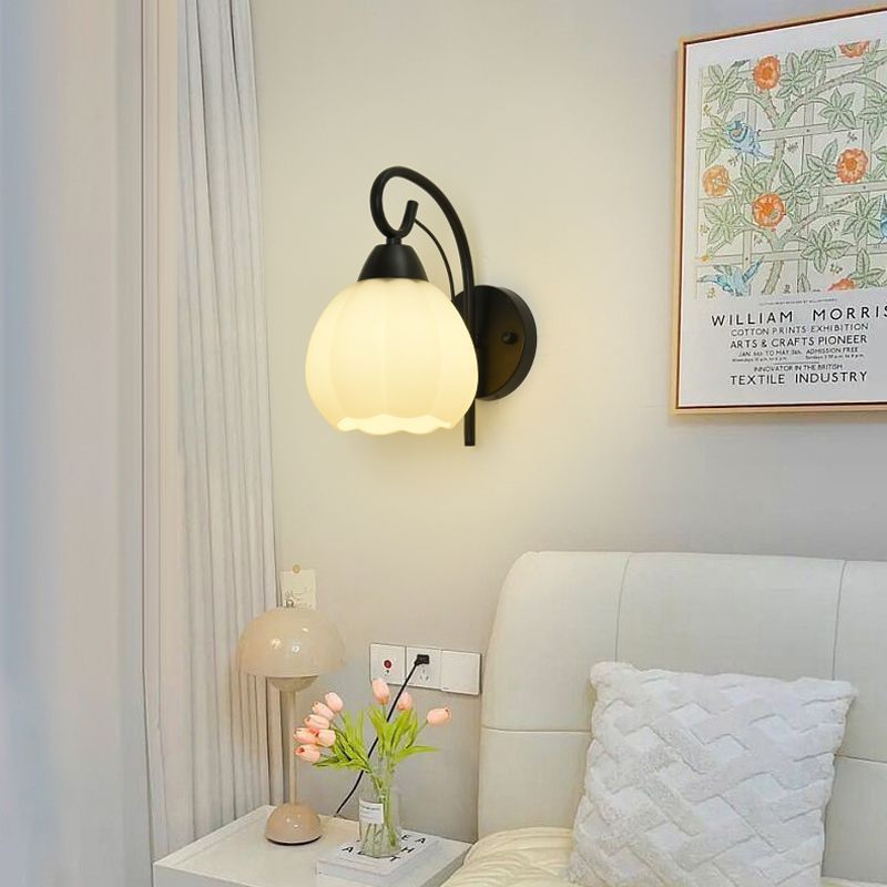 Wall lamp bedside lamp led bedroom wall lamp modern casual creative light luxury living room staircase aisle balcony lighting