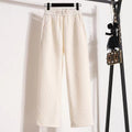 Girls' spring/autumn pants, kids' wide-leg trousers, big girls' spring collection , new loose-fit straight-leg trendy pants