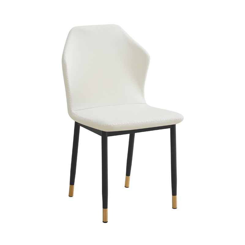 Source factory manufacturer wholesale italian normcore dining chair for home carbon steel restaurant hotel chair office reception chair