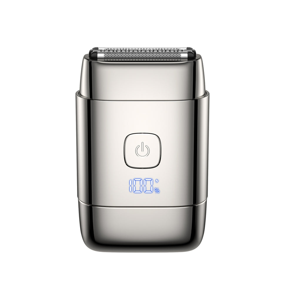 New reciprocating electric shaver, fully washable razor with smart digital display and floating head for men