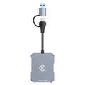 Usb3.2 gen2 10gbps high-speed two-in-one card reader cfexpress typeb/sd card reader