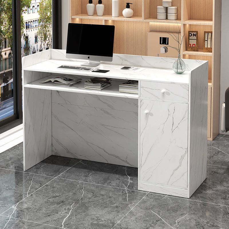 Bar counter, cashier counter, small casual modern convenience store, milk tea shop, reception desk, hair salon, clothing store counter, front desk