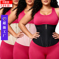 15-bone mesh girdle cross-border special supply sports tight slimming look shaping fitness girdle waistband abdominal belt for women