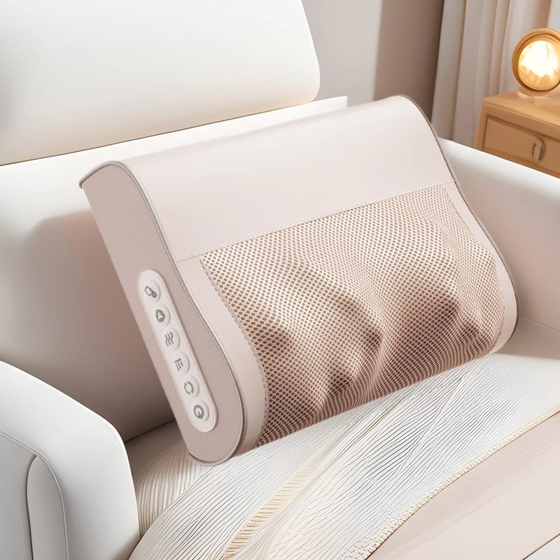Wholesale kneading hot compress for homecervical spine shoulder neck waist back imitation human hand deep relaxation full body massage small square pillow