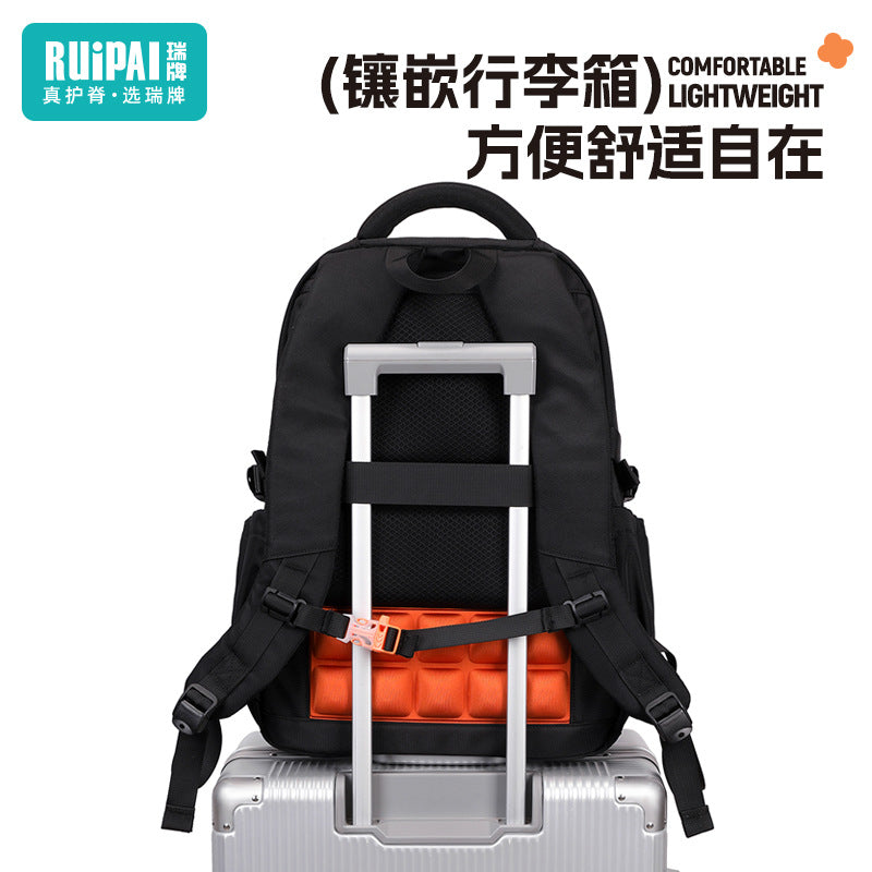 School bag, junior high school student school bag, male burden reduction and spine care, grades 3 to 6, large-capacity backpack, dirt-resistant girls