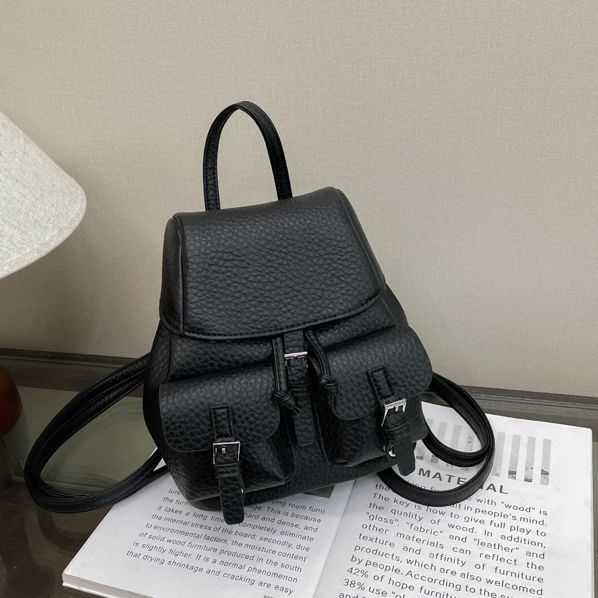 Cross-border backpack women's travel lightweight and high-value 2025 new niche Korean version of high-end school bag travel backpack