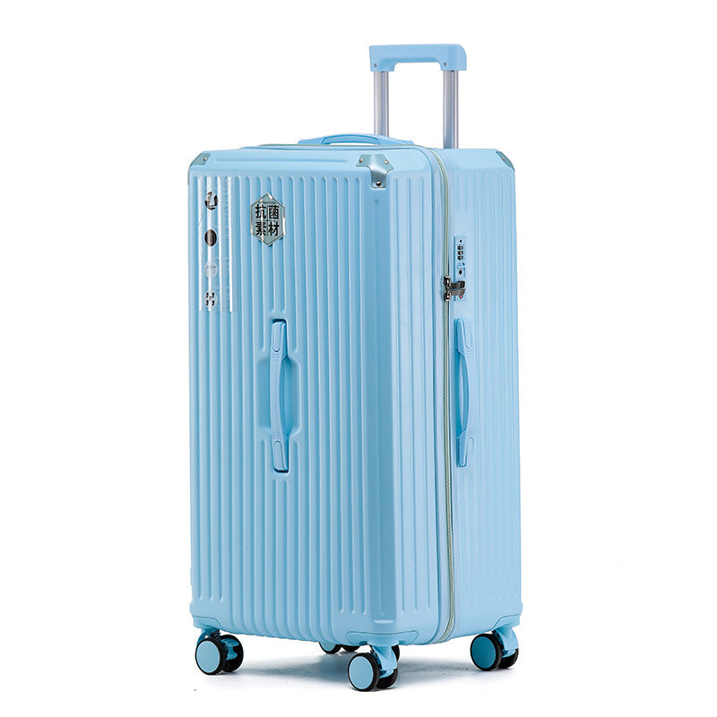 Large-capacity suitcase female trolley case student 30-inch thickened child and mother password box 26-inch anti-drop suitcase male