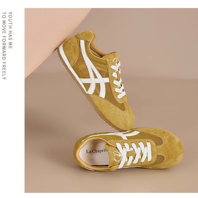 Dexun shoes women's summer 2025 new soft-soled casual sports shoes super fire Forrest Gump shoes retro lightweight white shoes