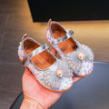 Princess shoes  new girls' soft sole leather shoes children's shoes baby runway performance small single shoes korean style