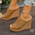 summer new arrival: plus-size high-heeled slippers for women (sizes 35-42). wholesale available. dropshipping to  and