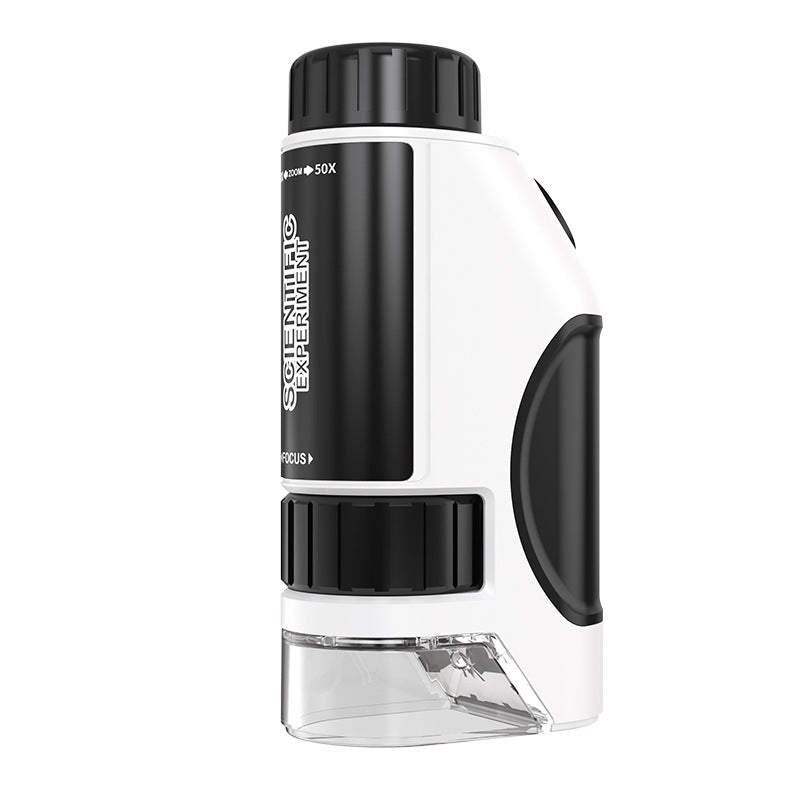 Kids' portable microscope toy - handheld science experiment kit for elementary and middle school students - ideal for outdoor use - export quality