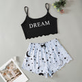 new star dream   hot-selling star cami top and shorts loungewear set