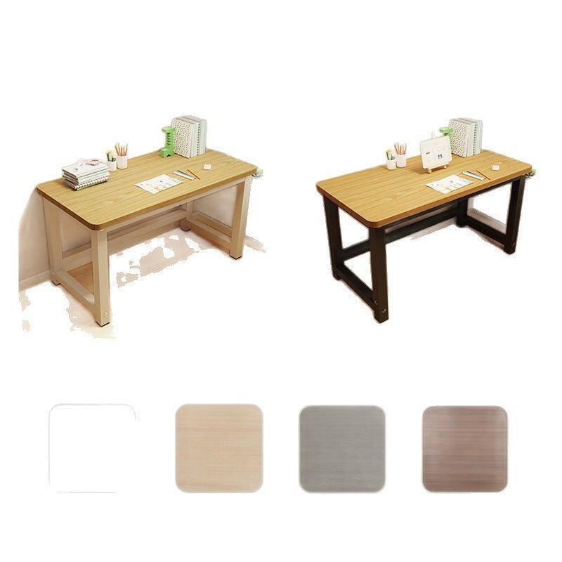 Computer desk double desktop simple desk bedroom for home study table casual writing table rectangular office desk