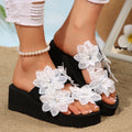 plus size toe slippers for women 2025 summer fashion style temu popular lightweight outwear flower sandals for women
