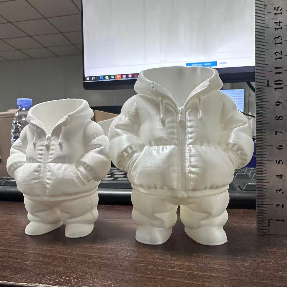 3d printed down jacket pen holder creative ornament desktop organizer home toy gift factory direct 3d