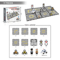 Electric version of educational magnetic track building blocks 17pcs