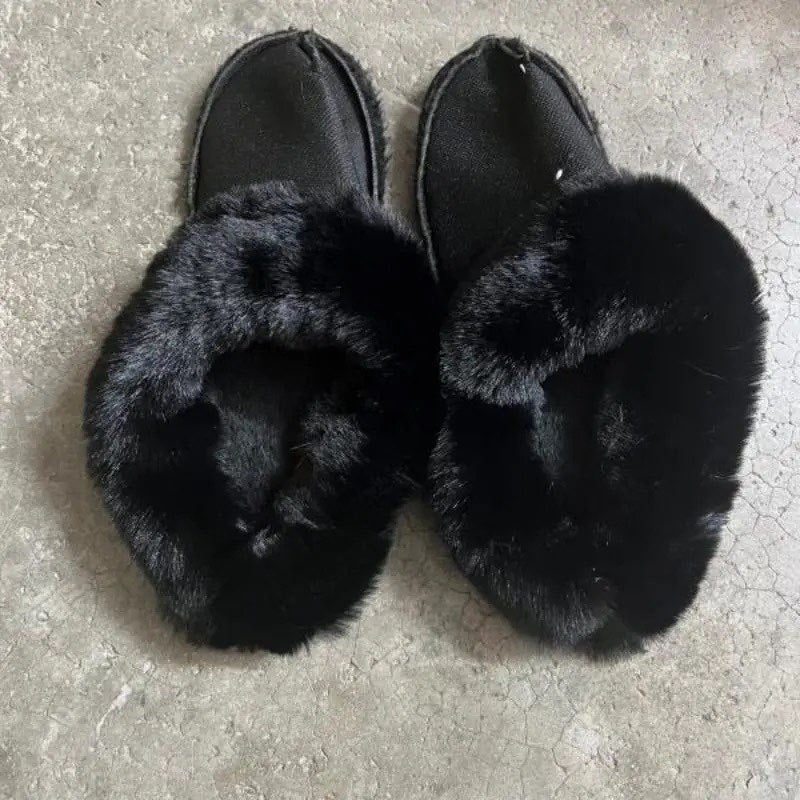 2025 croc shoes cotton slippers fleece-linedheattechpopularfashioneasiest for match indoor heightening eva casualoutwear cotton slippers