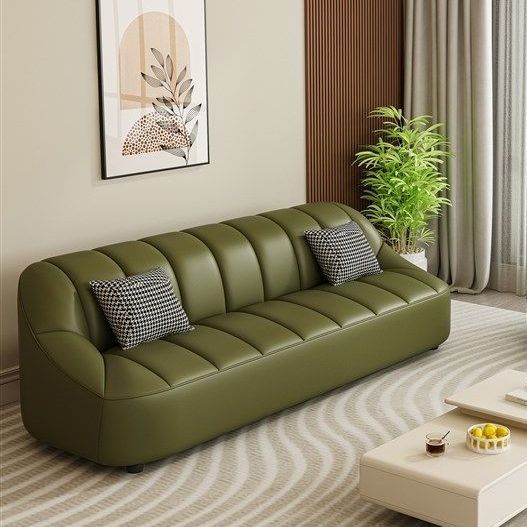 Modern minimalist office sofa set for retail, salon, barber shop, reception area, and business use