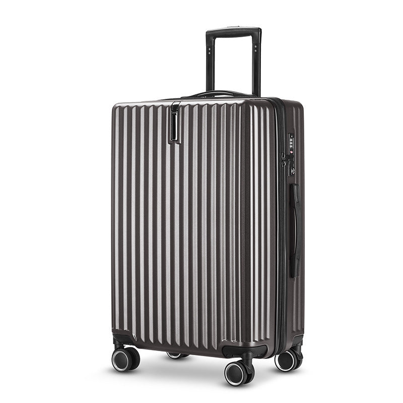 Cross-border three-piece trolley case,  boarding travel zipper case, universal wheel suitcase, anti-theft password box manufacturer
