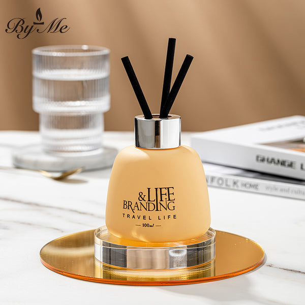 BYME ceramic color series 100ml fireless aromatherapy essential oil set household indoor simple ornament birthday gift