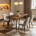 Modern minimalist dining table mdf rectangular dining table dining table  hot seller