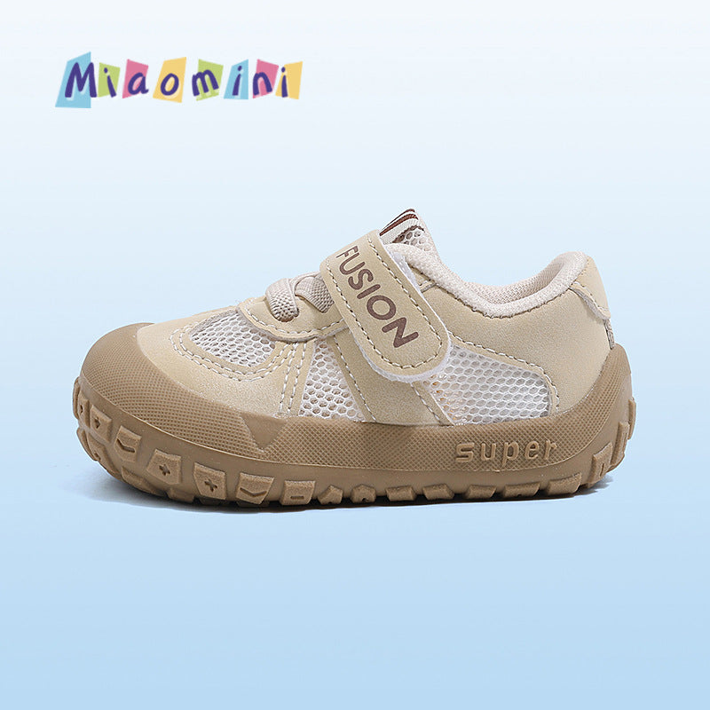 Kids' soft-soled prewalker shoes -  spring/autumn new collection - functional baby shoes for boys and girls - anti-slip, casual, and kick-proof