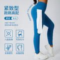 Fashionready stockflap pocket pants yoga leggings high waist tummy control butt lift fitness pants  new arrival running yoga pants