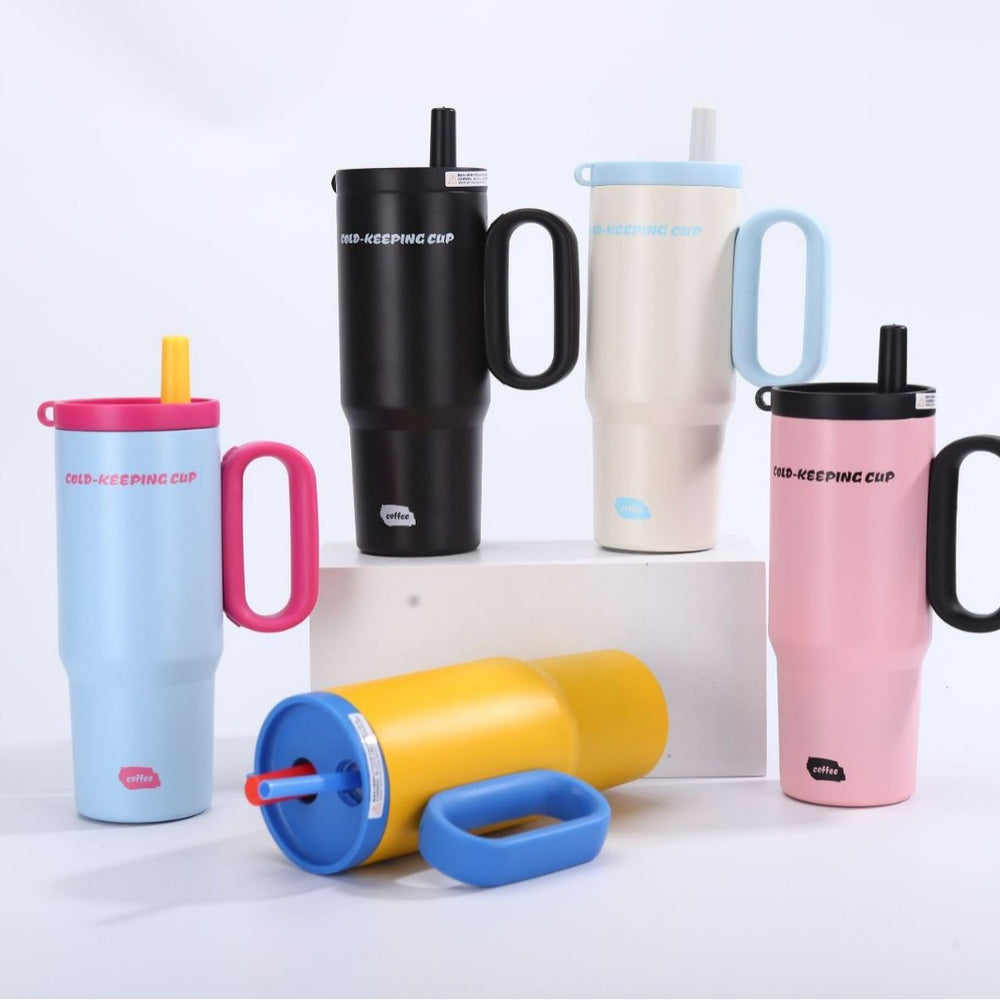 Factory direct: new 316 stainless steel jumbo ice tumbler - customizable, high-style insulated tumbler for hot & cold beverages