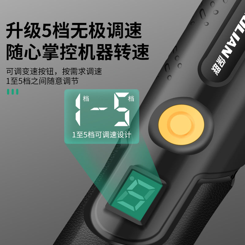 Electric grinder mini handheld polishing jade carving tool household multifunctional grinder mini micro electric drill