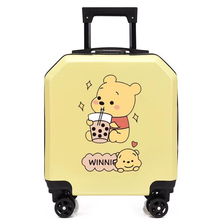 Cross-border 18-inch children's suitcase, student trolley case can be customized LOGO pattern cartoon gift box manufacturer wholesale