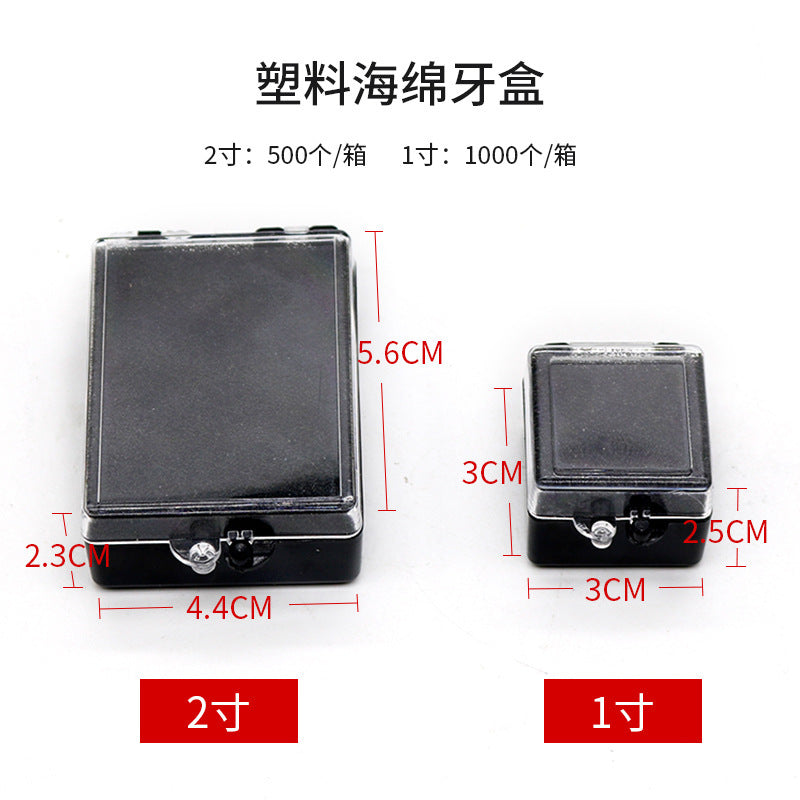 Dental sponge tooth box denture factory dental special dental denture box tool box dental implant placement box