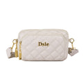 Xiaoxiangfeng bag new arrivalfashion quilted embroidery thread women's bag easiest for match shoulder bag three-layer chain mobile phone bag crossbody bag