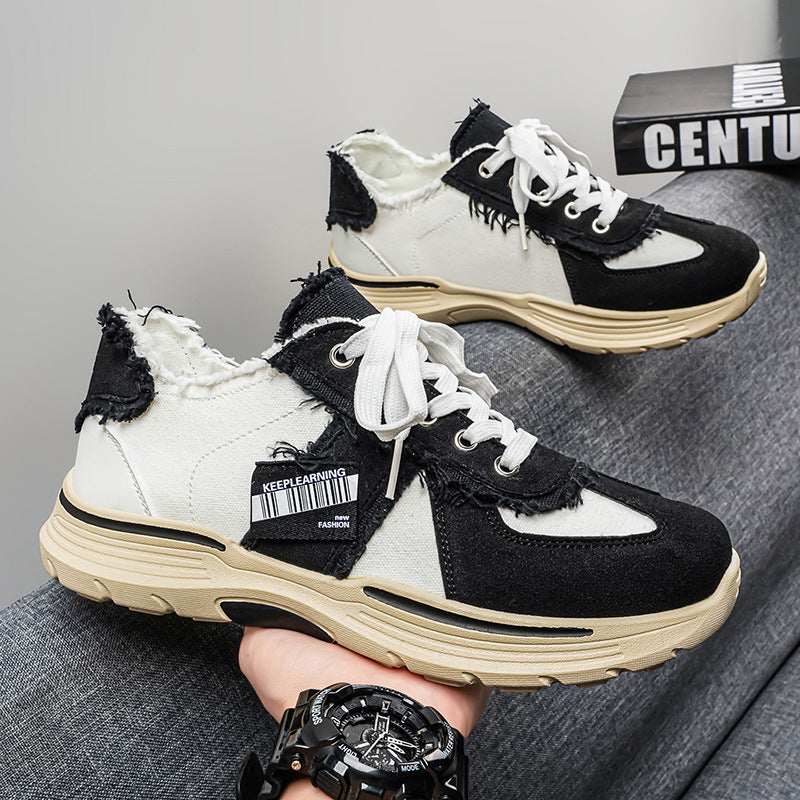 2026 summer new trendy lightweight platform canvas shoes - soft sole, low-top, breathable, versatile casual shoes for everyday wear and commuting