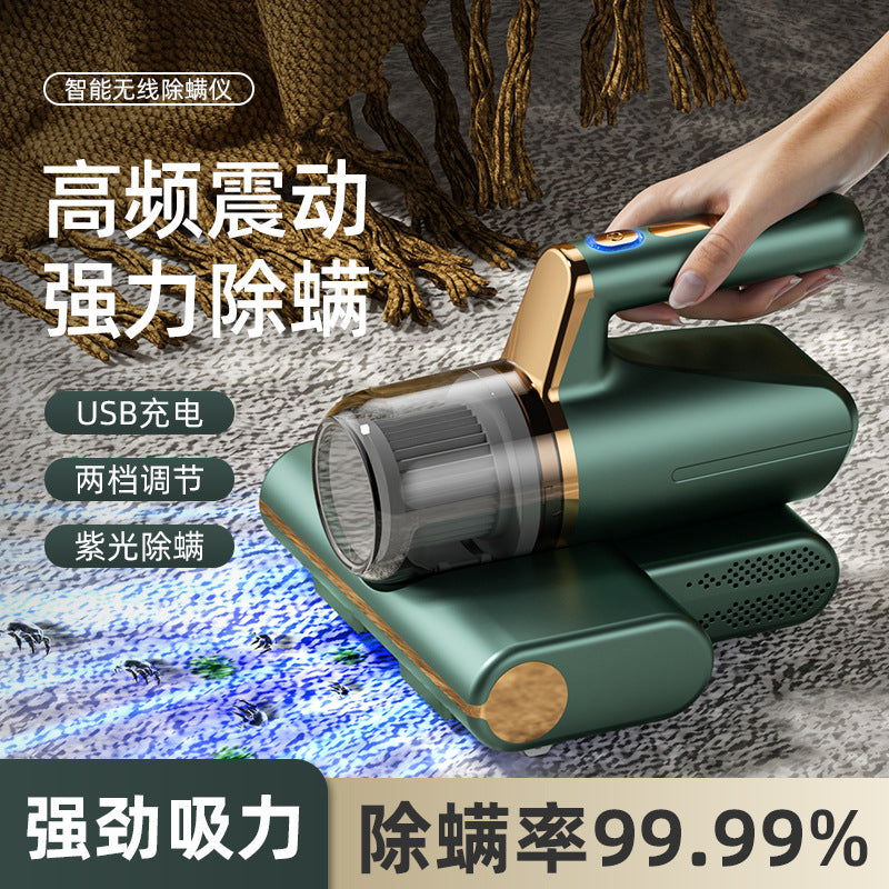 small wireless charging mite remover for home bed handheld high suction vacuum cleaner ultraviolet sterilizer