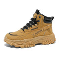Men's shoes: new autumn 2025 men's martin boots - trendy, versatile, workwear-style, slip-resistant, wear-resistant desert bumblebee boots
