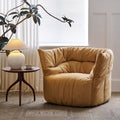 Burgundy single sofa modern casual designer fabric lazy sofa for home retro style casual chair