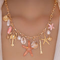 necklace wholesale new imitation pearl pendant niche high-end bohemia clavicle chain women's accessories necklace