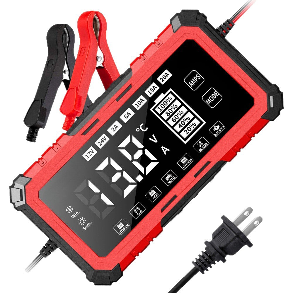 12v/24v 2a/6a/10a/15a/20a battery charger - car battery charger, motorcycle battery charger