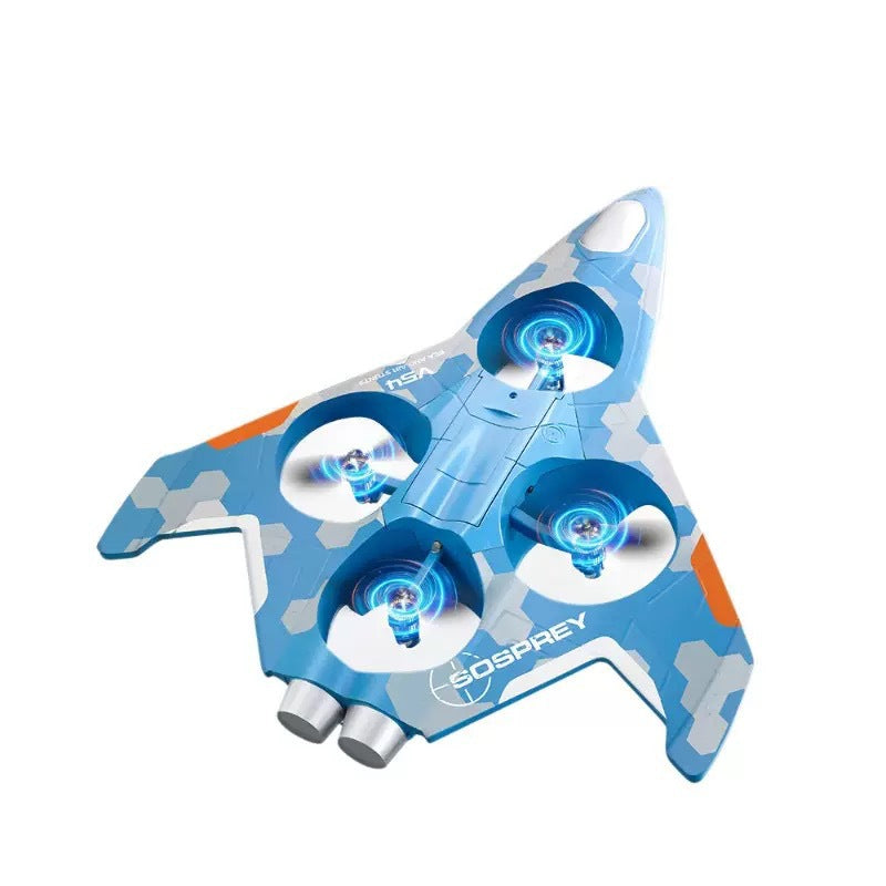 v54 foam remote control aircraft water, land and air three-in-one model aircraft four-axis drone aircraft toy wholesale