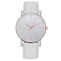 Factory direct wholesale watches: women's starry sky leather quartz wristwatch, gift watch, ladies' watch
