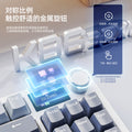Attack shark k86 mechanical keyboard - wireless tri-mode bluetooth rgb display customizable hot-swappable mechanical keyboard