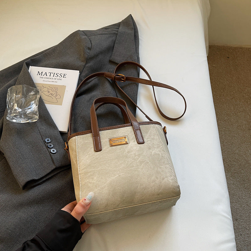 Retro trendy underarm bag women's 2025 autumn and winter new fashionable large-capacity tote bag commuter casual women's bag