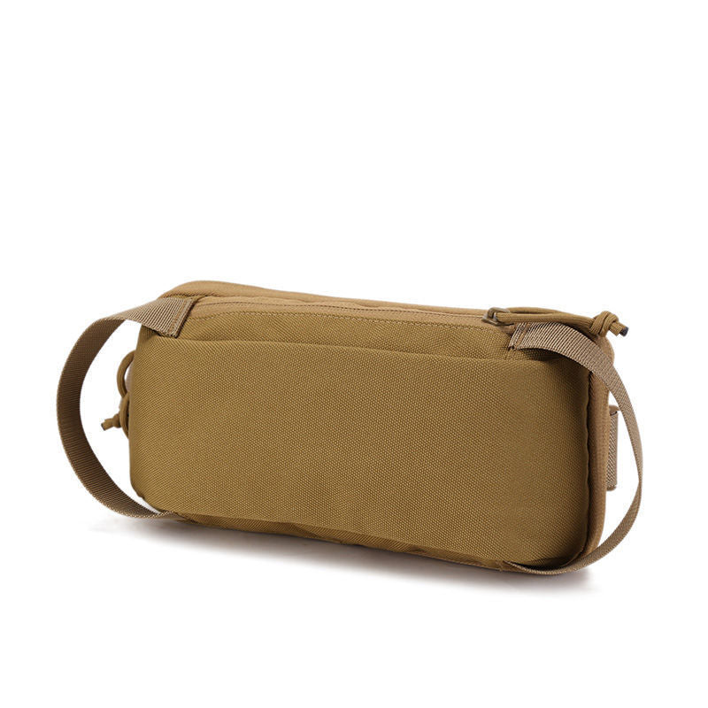 Multi-purpose messenger bag, chest bag, tactical fanny pack, shoulder bag, sports outdoor waterproof leisure bag, construction site work fanny pack