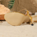 New arrivals: european and american style sexy pointed-toe heeled sandals - women's stiletto single strap buckle high heels - huidong women's shoes